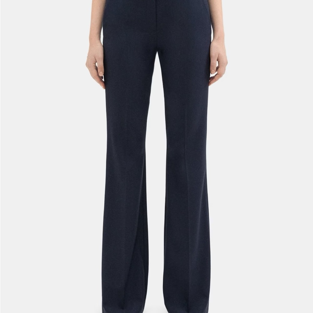 Theory full length navy pants